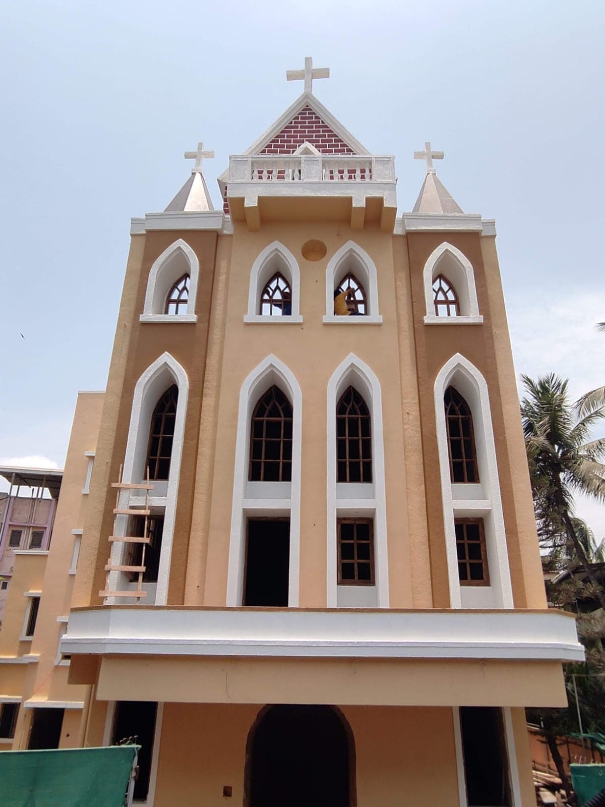 Church front